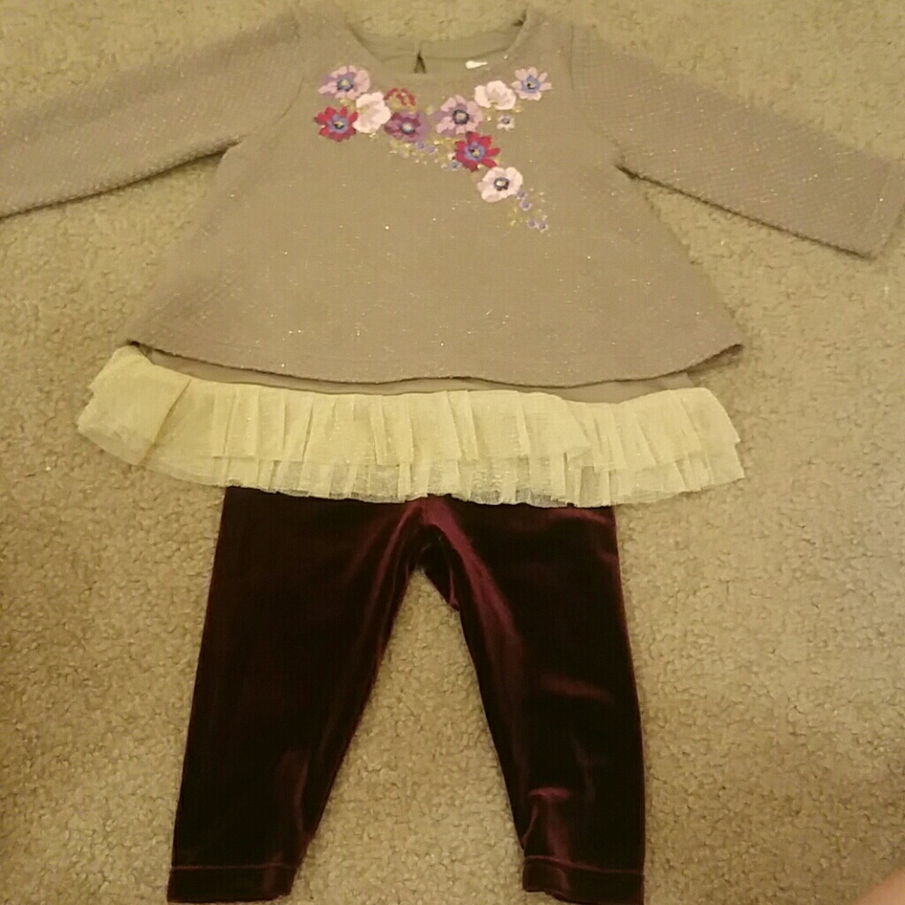 Koala Kids baby girl outfit sz 3-6 mos